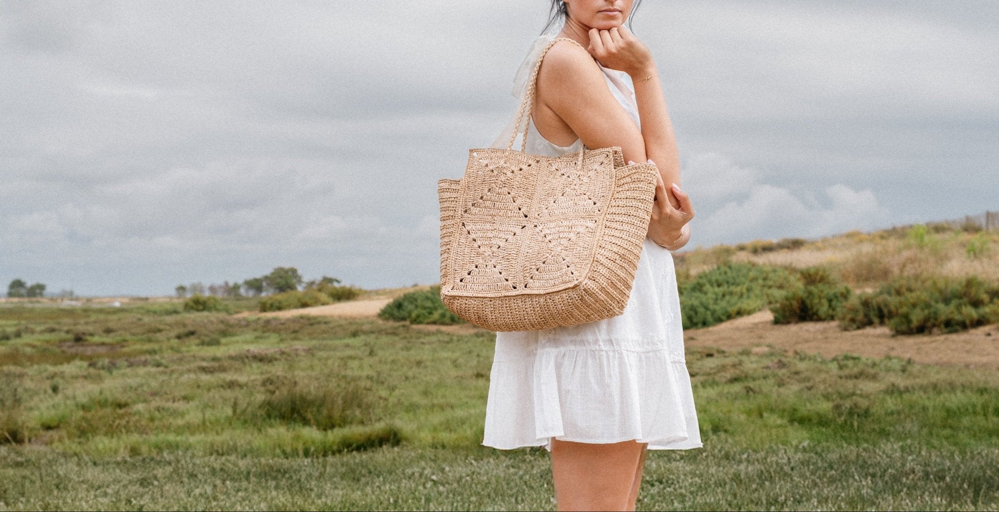 Panier en raphia fait main Madagascar July