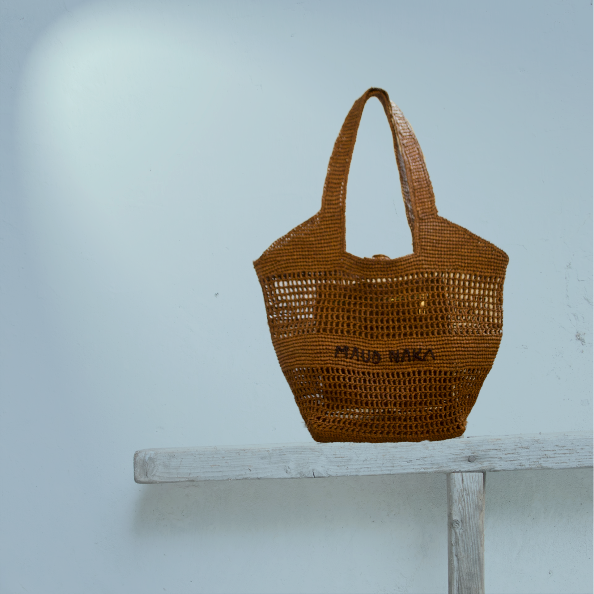 Panier en raphia Chloé