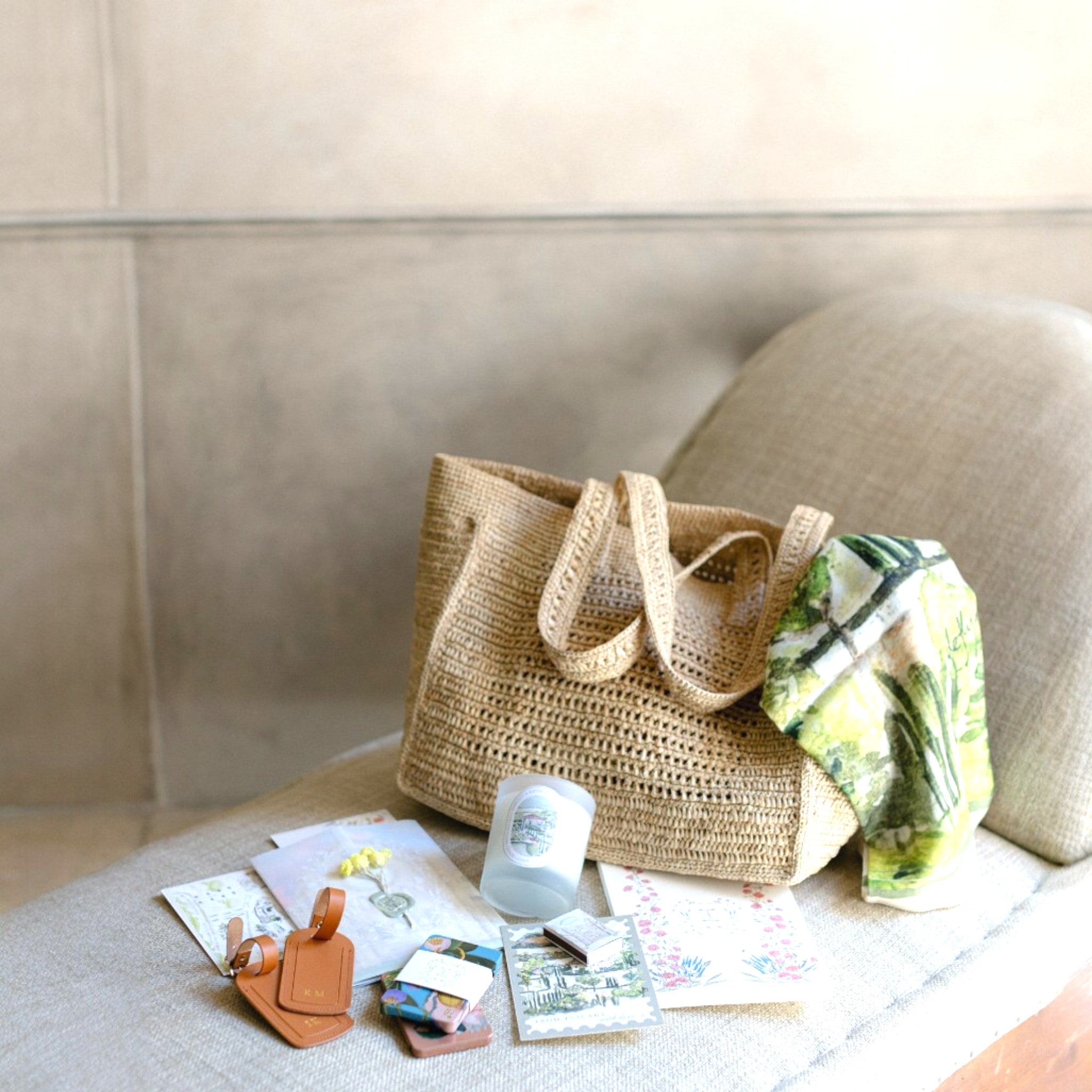 Sac en raphia Tsingy